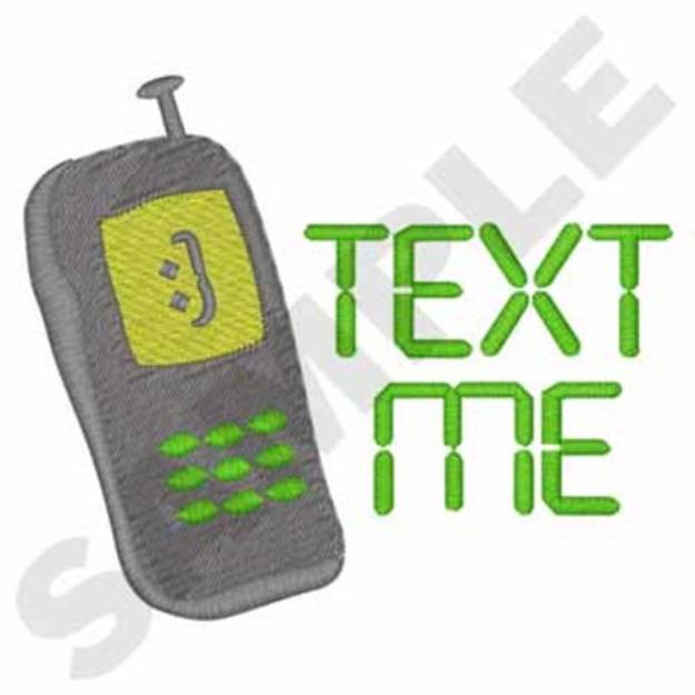 Picture of Cell Phone Machine Embroidery Design