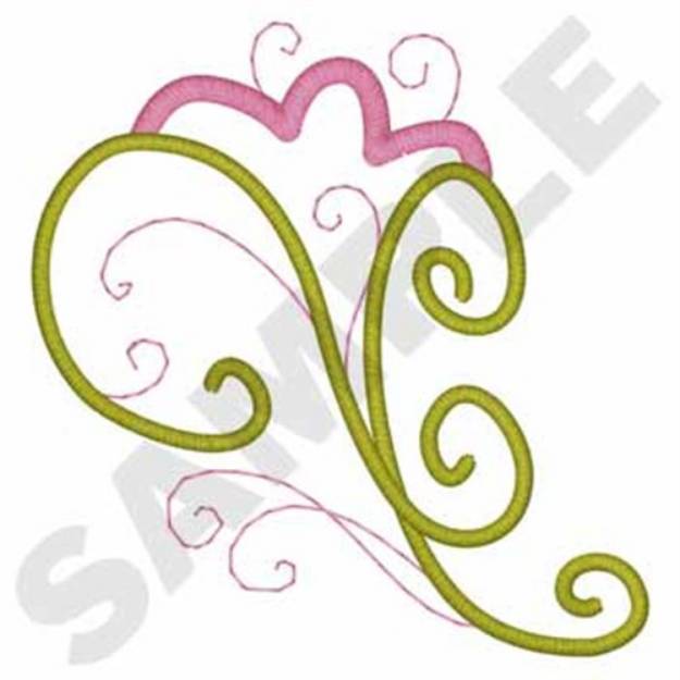 Picture of Scroll Outline Machine Embroidery Design