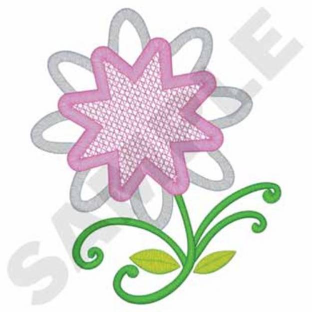 Picture of Lace Flower Machine Embroidery Design