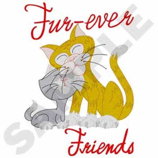 Picture of Fur-Ever Friends Machine Embroidery Design