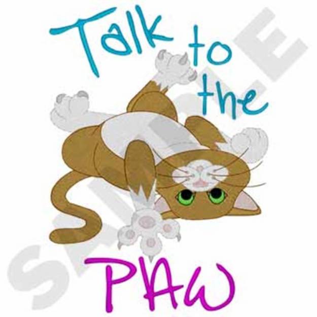 Picture of Fiesty Cat Machine Embroidery Design