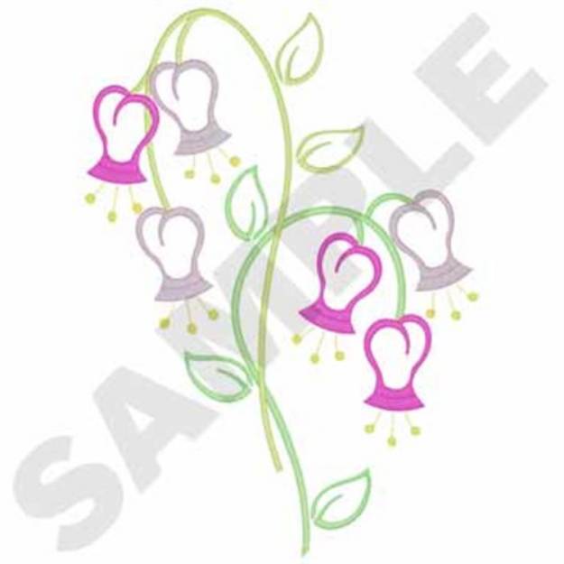 Picture of Blue Bells Finge Machine Embroidery Design