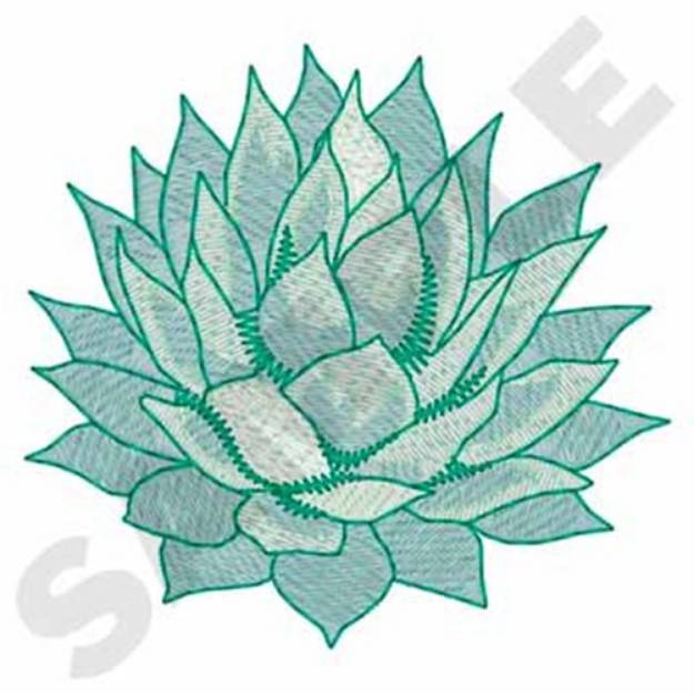 Picture of Agave Machine Embroidery Design