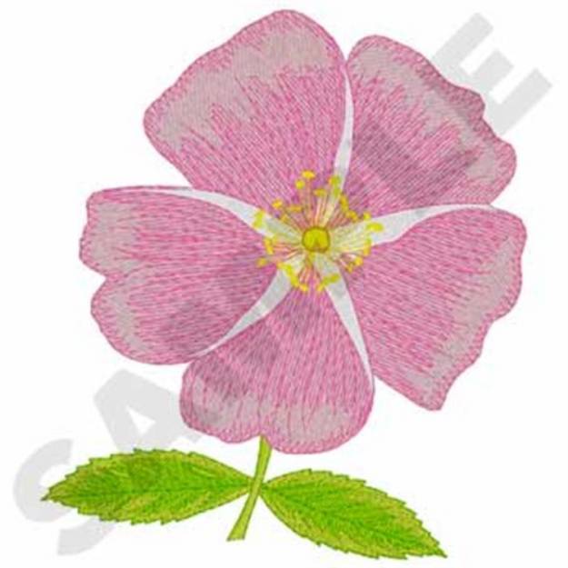 Picture of Prairie Rose Machine Embroidery Design