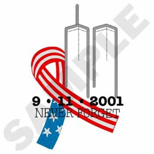 Picture of Twin Towers Machine Embroidery Design