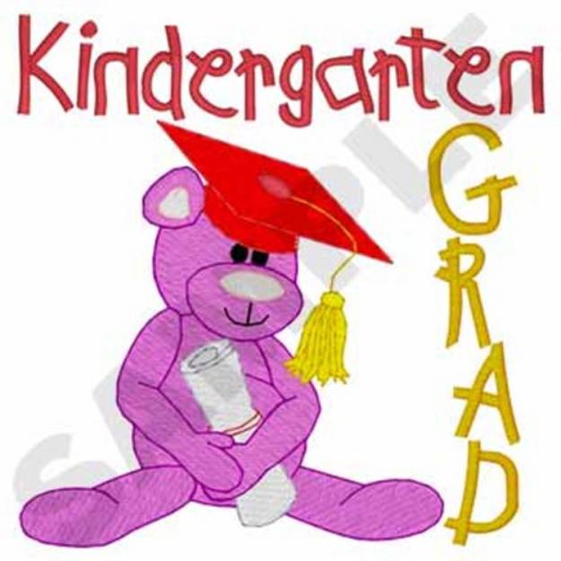 Picture of Kindergarten Graduate Machine Embroidery Design