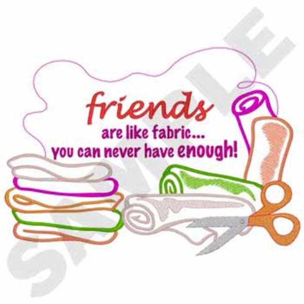 Picture of Sewing Friends Machine Embroidery Design