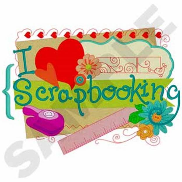 Picture of Scrapbooking Machine Embroidery Design