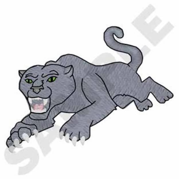 Picture of Panthers Machine Embroidery Design