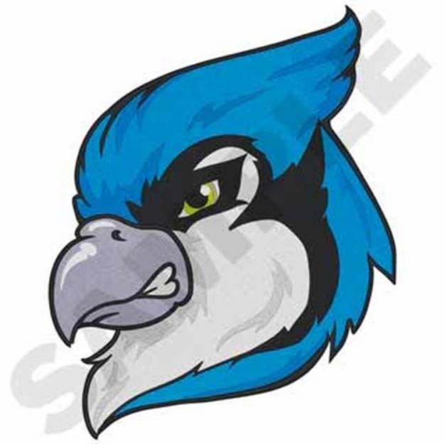 Picture of Blue Jay Machine Embroidery Design