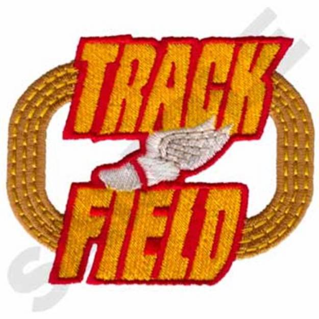 Picture of Track And Field Machine Embroidery Design