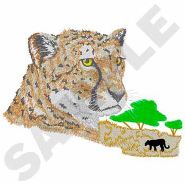 Picture of Cheetah Machine Embroidery Design