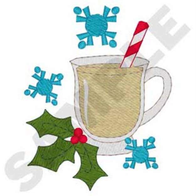 Picture of Egg Nog Machine Embroidery Design