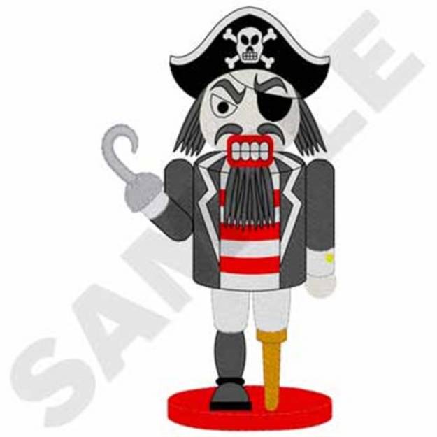 Picture of Pirate Nutcracker Machine Embroidery Design