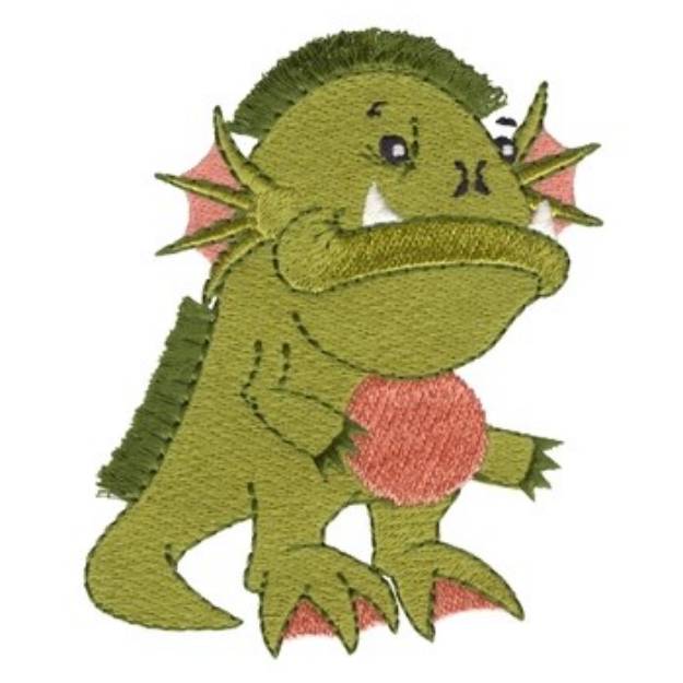Picture of Fringe Swamp Monster Machine Embroidery Design