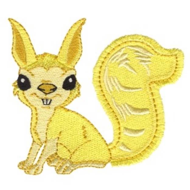 Picture of Squirrely Character Machine Embroidery Design