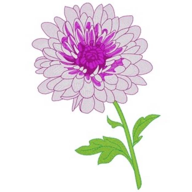 Picture of Chrysanthemum Machine Embroidery Design