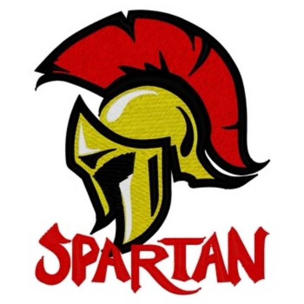 Picture of Spartan Machine Embroidery Design