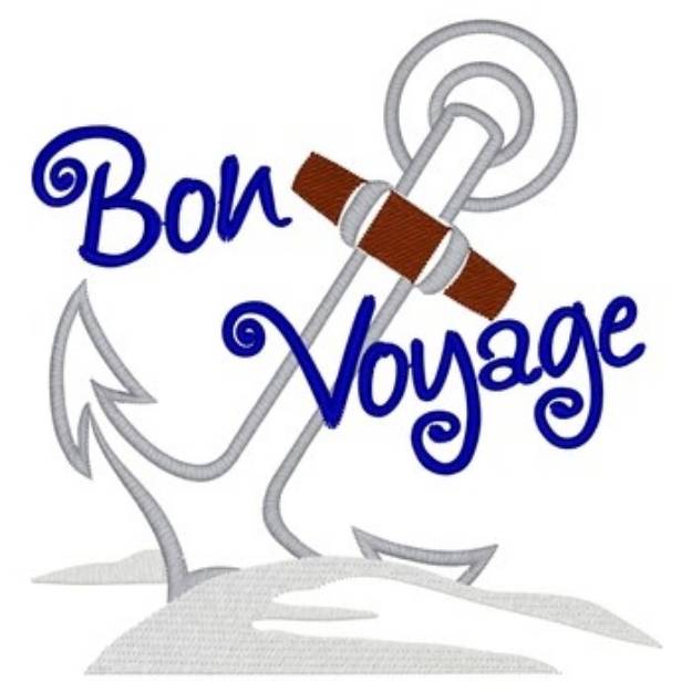 Picture of Bon Voyage Machine Embroidery Design