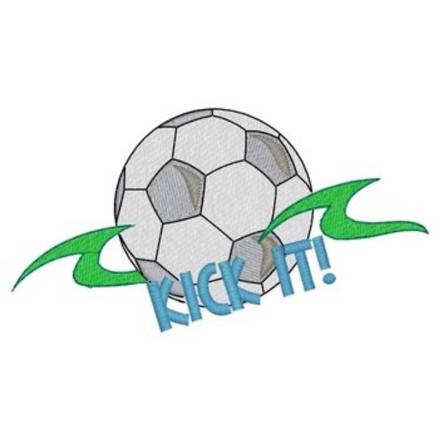 Picture of Soccer Star Machine Embroidery Design