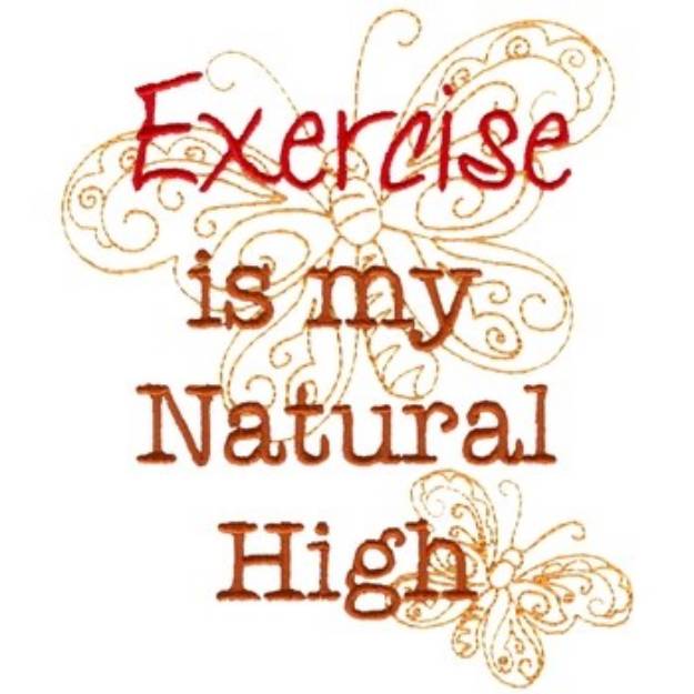 Picture of Excercise Buff Machine Embroidery Design