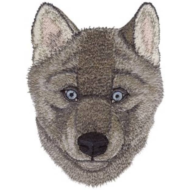 Picture of Baby Wolf Machine Embroidery Design