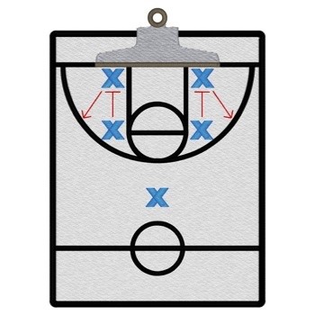 Basketball Clipboard Machine Embroidery Design