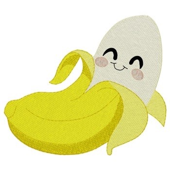 Baby Banana Machine Embroidery Design
