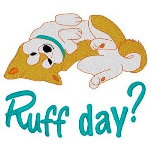 Picture of Ruff Day Machine Embroidery Design