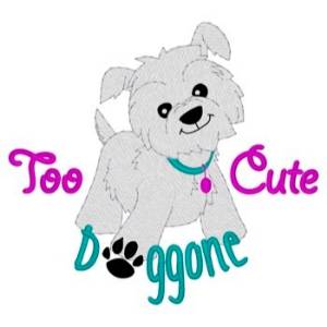 Picture of Too Cute Maltese Machine Embroidery Design