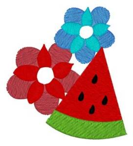 Picture of Watermelon Machine Embroidery Design