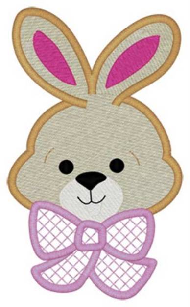 Picture of Bunny Lace Machine Embroidery Design