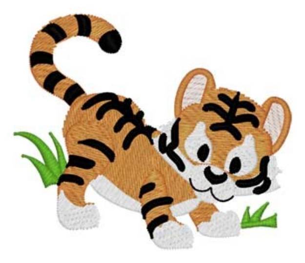 Picture of Tiger Machine Embroidery Design