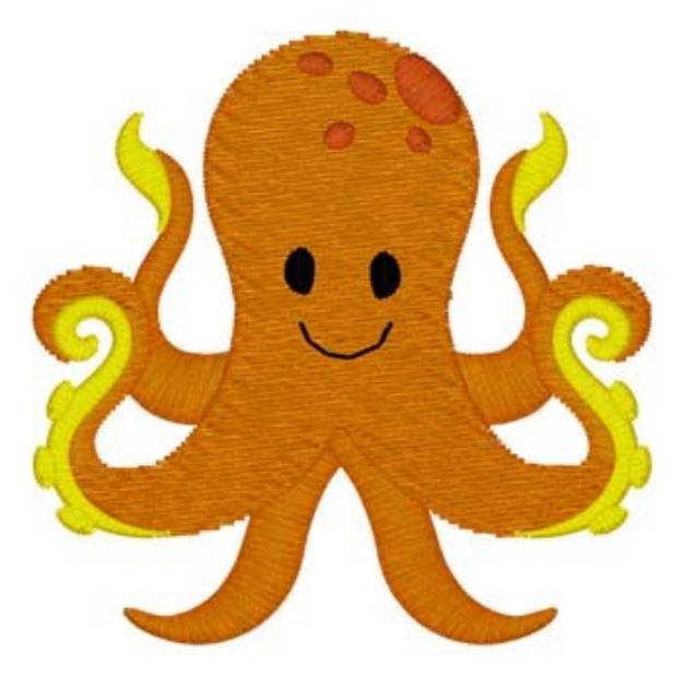 Picture of Octopus Machine Embroidery Design