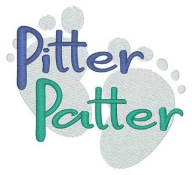 Picture of Pitter Patter Machine Embroidery Design