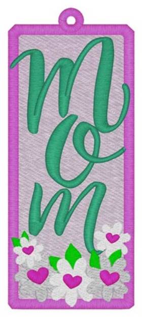 Picture of Mom Bookmark Machine Embroidery Design