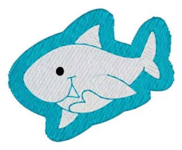 Picture of Shark Machine Embroidery Design