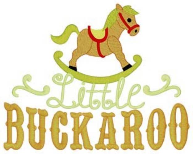 Picture of Little Buckaroo Machine Embroidery Design