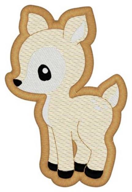 Picture of Deer Mylar Machine Embroidery Design