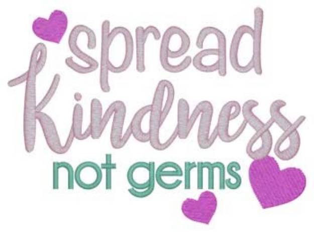 Picture of Spread Kindness Machine Embroidery Design