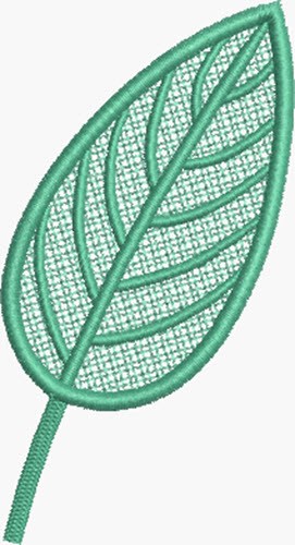 FSL Birch Leaf Machine Embroidery Design