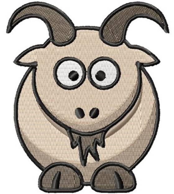 Picture of Goat Machine Embroidery Design