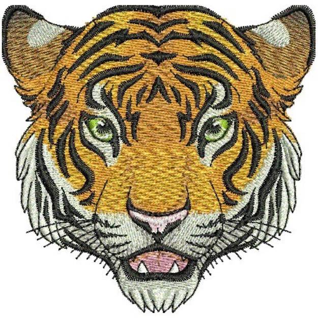 Picture of TIGER HEAD Machine Embroidery Design