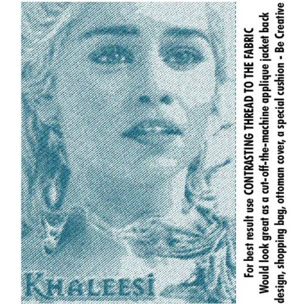 Picture of GAME OF THRONES KHALEESI Machine Embroidery Design