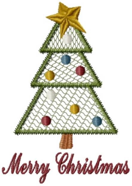 Picture of Merry Christmas Machine Embroidery Design