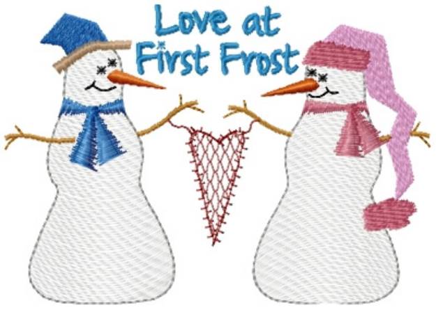 Picture of Love At First Frost Machine Embroidery Design