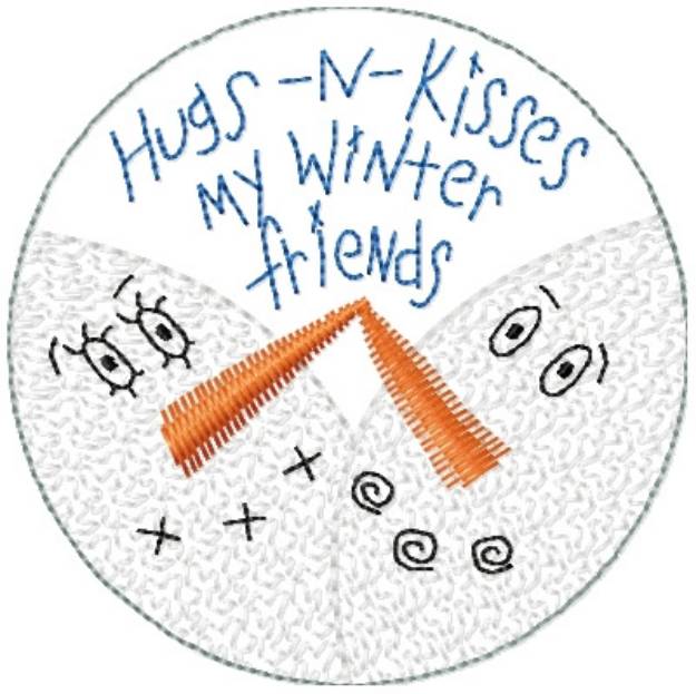 Picture of Winter Friends Machine Embroidery Design