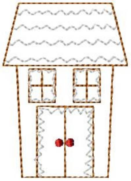 Picture of Gingerbread Villa Machine Embroidery Design