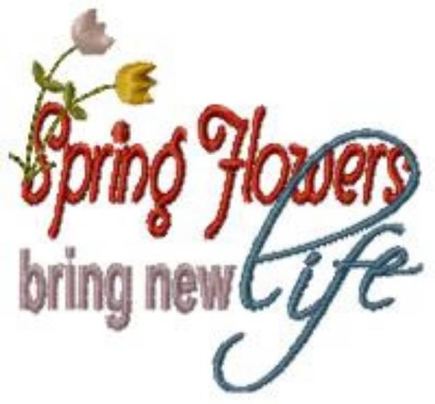 Picture of New Life Machine Embroidery Design