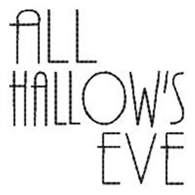 Picture of All Hallows Eve Machine Embroidery Design